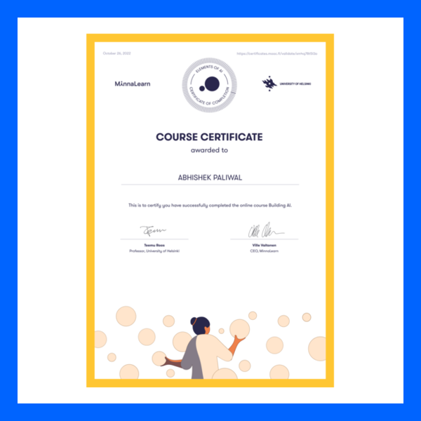 Certificate Image
